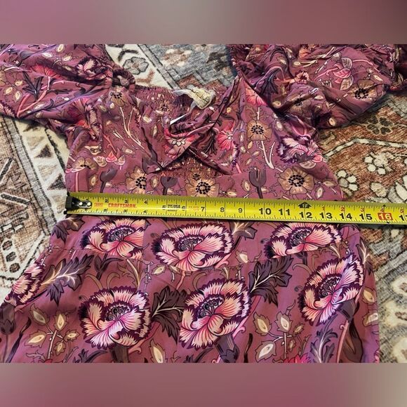 Jen’s Pirate Booty Baroque Highgrove Jumpsuit in Cerise - Picture 12 of 12